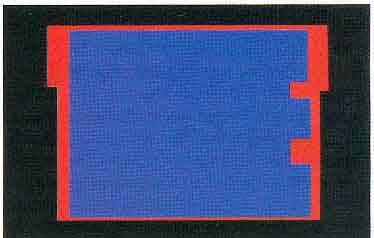 Oeuvre sur le minitel brésilien